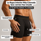 BÓXER DE FIBRA DE BAMBÚ · COMODIDAD TODO EL DÍA