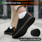 Zapatillas Comfy Stride — Cómodas Sin Manos, Puntera Extra Ancha