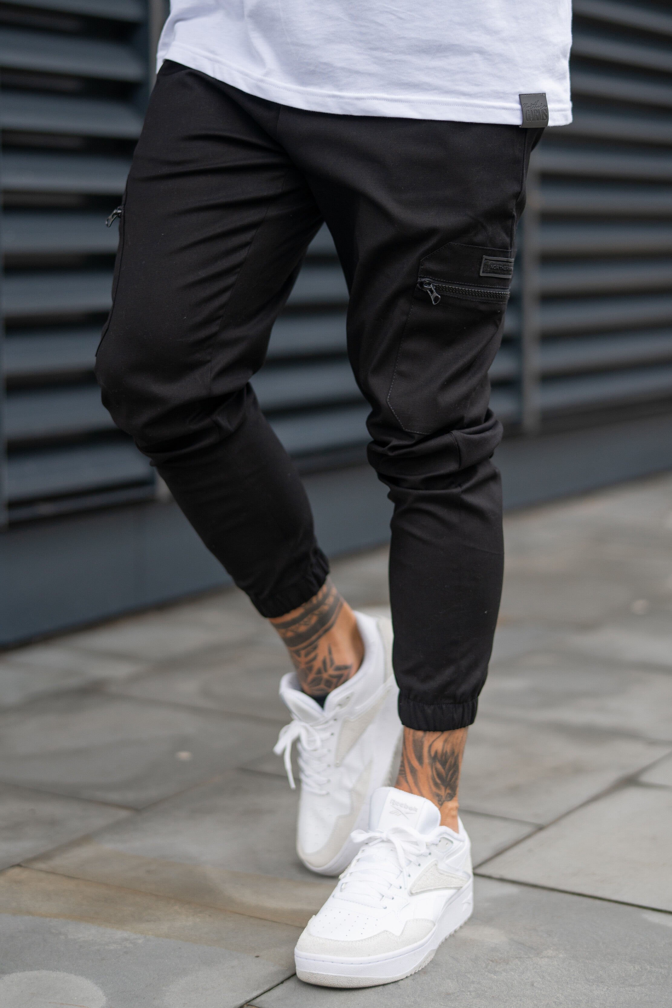 PANTALON CARGO EASTPORT - NEGRO