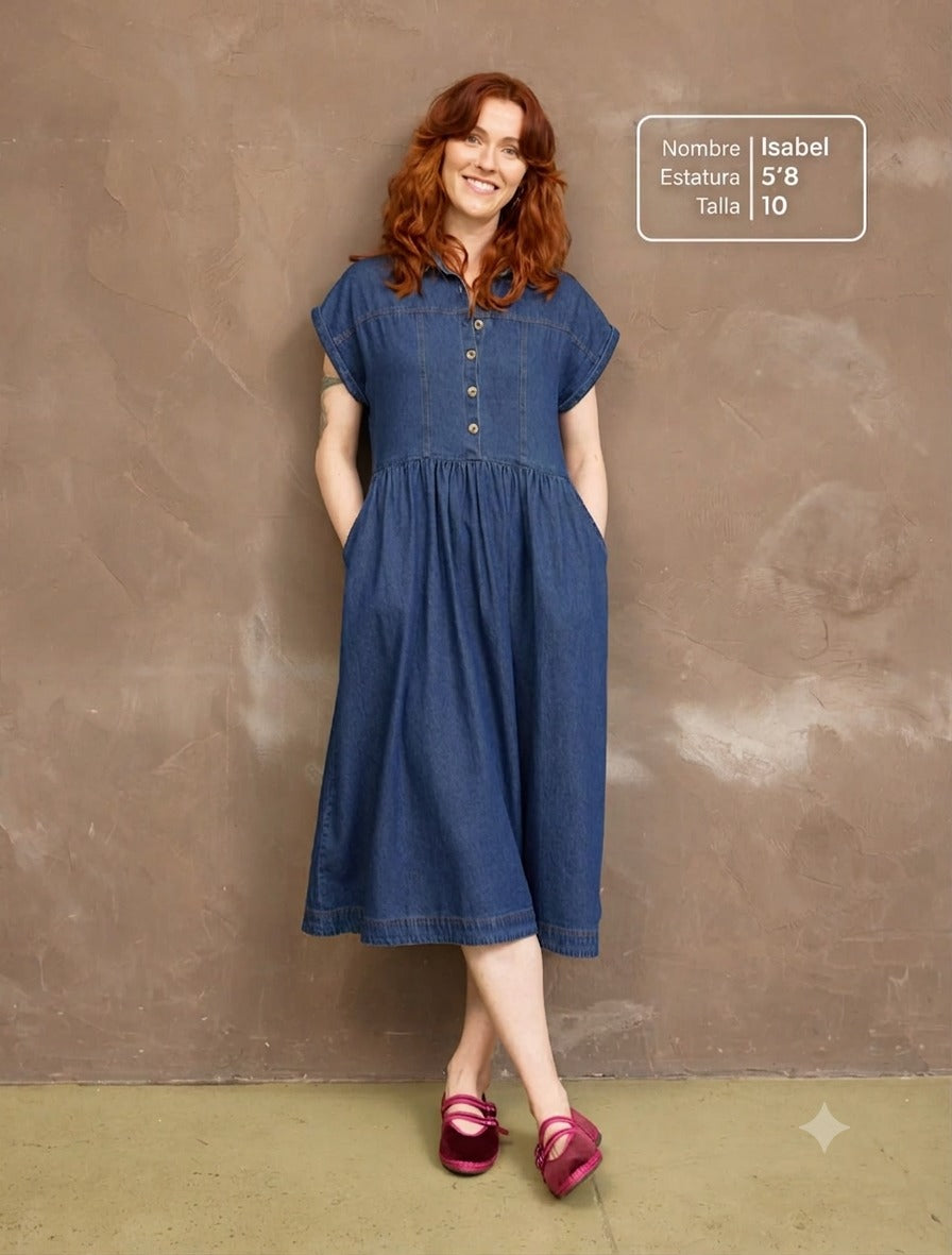 Vestido Vaquero Midi