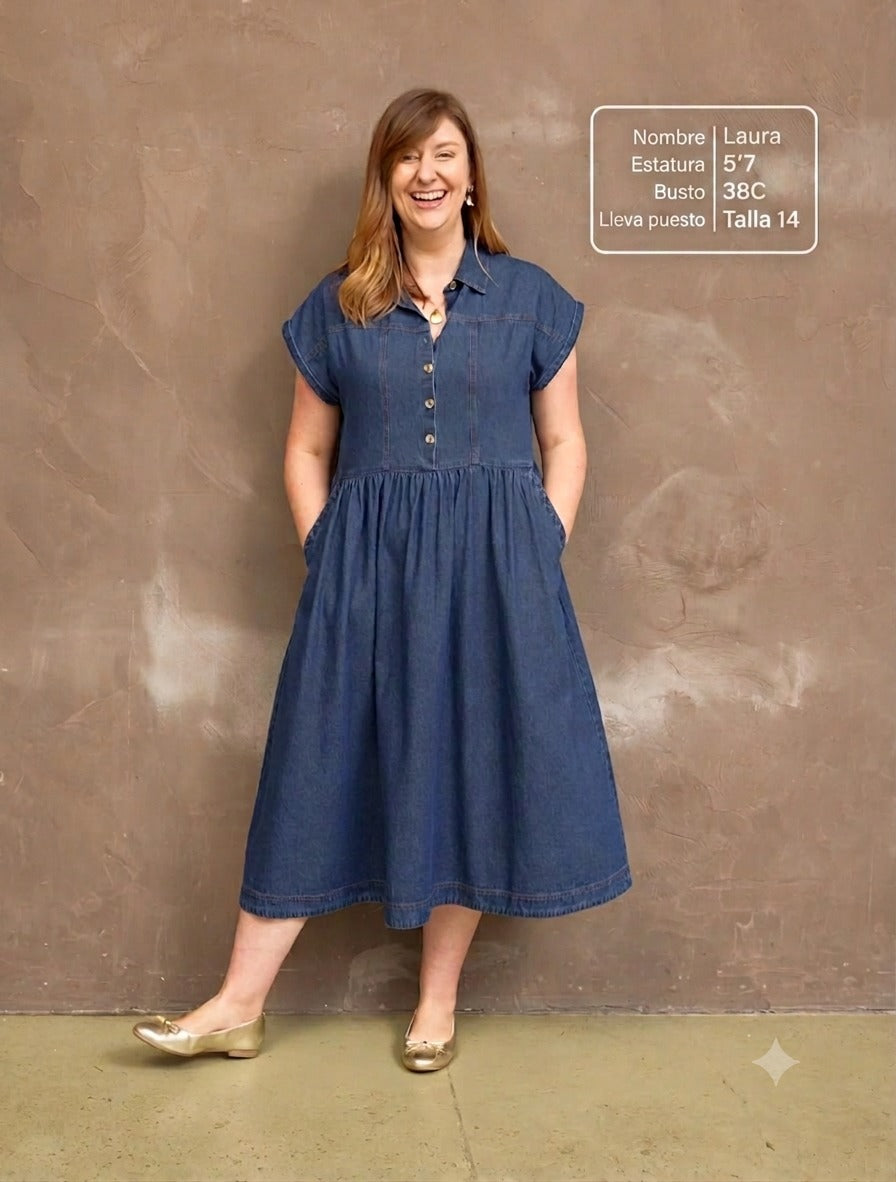 Vestido Vaquero Midi